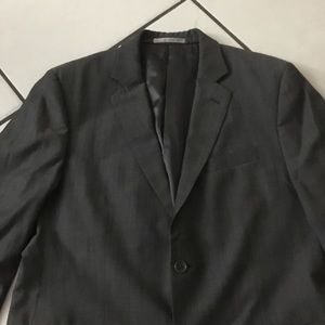 Calvin Klein Gray Blazer Vest 42R